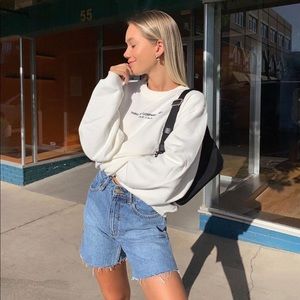 NWT Thelma Short in Trucker Blue